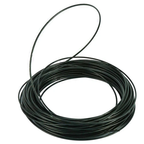 YaeGoo Stainless Steel 304 Black Wire Rope Vinyl Coated,7x7 Strand Core,1/16