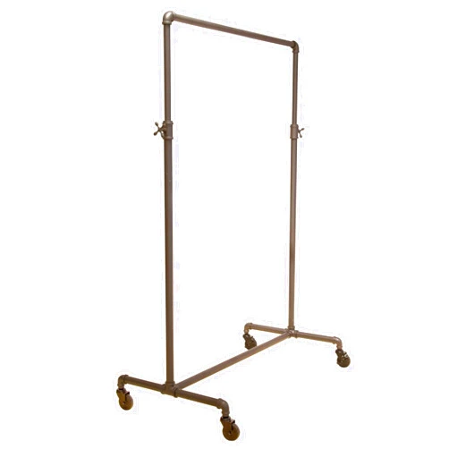 Econoco Adjustable Rolling Rack – Econoco Vintage Pipeline 2 Way Ballet Clothes Hanging Fixture