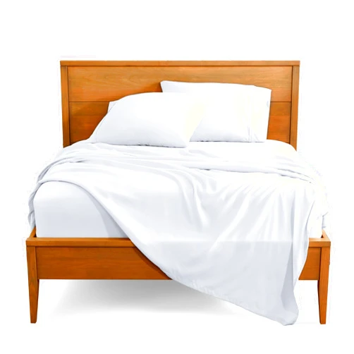 Bare Home Full Sheet Set - 1800 Ultra-Soft Microfiber Full Bed Sheets - Double Brushed - Deep Pockets - Easy Fit - 4 Piece Set - Bedding Sheets & Pillowcases (Full, White)