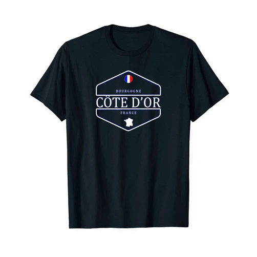 French Culture Designs Côte d'Or Bourgnone France - Burgundy France T-Shirt