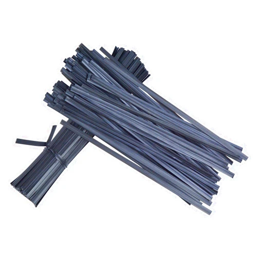 FYZ Brothers Plastic Black Twist Ties, 5”, 1000 Pcs