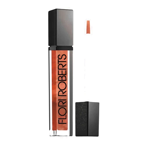 Flori Roberts Mineral Base Lip Shine, Vibrant Lip Gloss Makeup for Women of Color or Deeper Skin Tones, Non-Sticky, Long Wear High Shine Finish