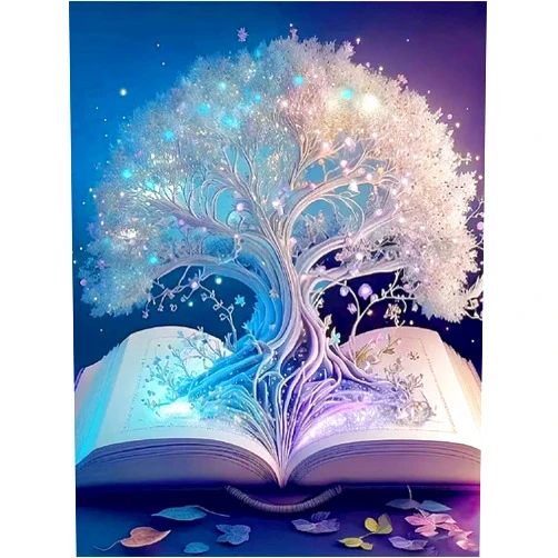 ARTOOLAB Life Tree Diamond Art Painting Kits for Adults, Diamond Art Kits for Adults & Beginners, Round Diamond Dots for Adults, DIY 5D Full Drill Diamond Art Painting for Wall Deco, 12x16 Inch