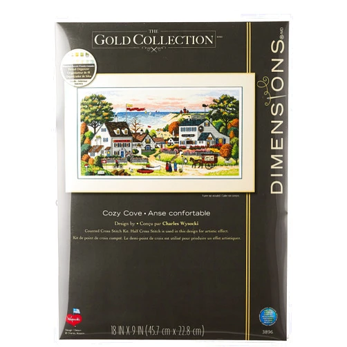 Dimensions Needlecrafts Counted Cross Stitch, Cozy Cove, multi color