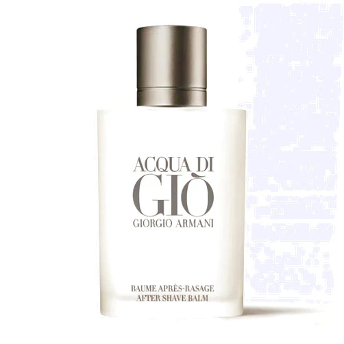 Acqua di Giò - After Shave Balm - Long Lasting Fragrance with Bergamot notes, Jasmine, White Musks, Patchouli & Cedarwood – 3.4 Fl Oz