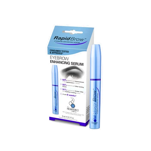 RAPIDBROW Eyebrow Serum, 1 Fluid Ounce clear