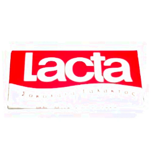 Lacta Greek Milk Chocolate - 10 Bars X 85g