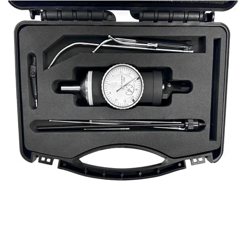 M&H Global Co-Ax Indicator Milling Machine Center Indicator Coax .0005'' Axis Curved Feeler