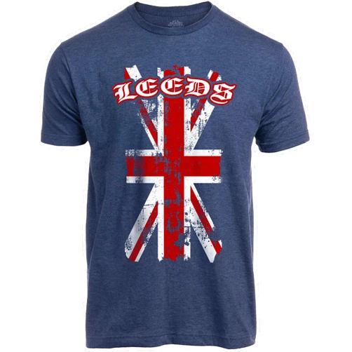 Ann Arbor T-shirt Co. Union Jack Flag | UK United Kingdom Great Britain British for Men Women T-Shirt