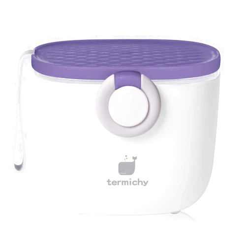 Termichy Baby Formula Dispenser, Portable Formula Dispenser Container with Scoop and Carry Handle for Travel Outdoor Activities for Baby Infant, 500ml