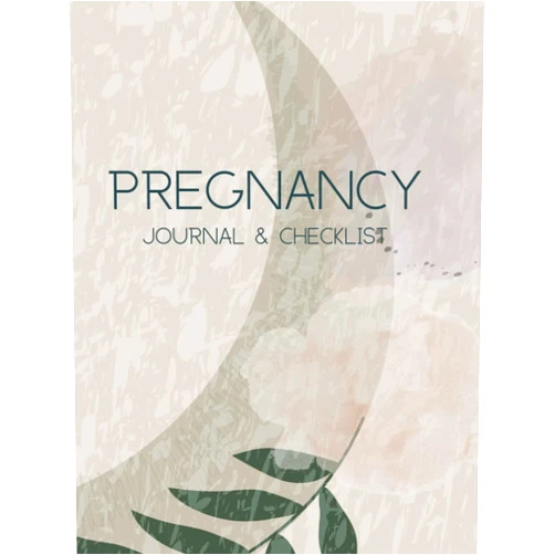 Kathryn Wright Pregnancy Journal Memory Book for Expecting Moms - Calendar for Pregnancy Journal - Weekly Monthly Organizer - Gift for First Time Moms. Notebook - Gender neutral - Boho