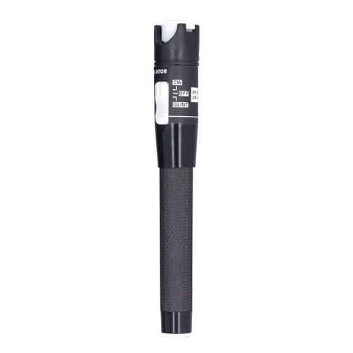 Banapoy Fiber Visual Fault Locator, 80MW 80KM VFL Fiber Optic Cable Tester Meter Fiber Red Light Pen, Fiber Optic Tools Source Tester Kit, Fiber Network Cable Test Kit for LC FC SC ST