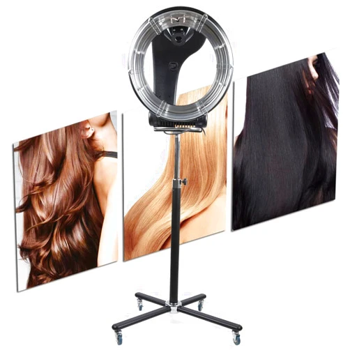 DNYSYSJ Orbiting Infrared Hair Dryer - 1300W Professional Rotating Color Processor with 3 Functions, 6 Modes for Salon, Spa and Home Hair Care