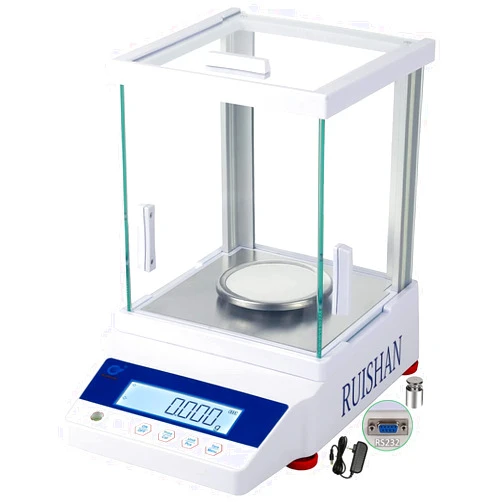 RUISHAN 300g x 1mg Lab Analytical Balance Scale | 0.001g High Accuracy Electronic Scientific Scale Jewelry Gold Scale .001 Digital Gram Weighs Scale Centigram Scale, Calibrated Scale, Chemistry Scale