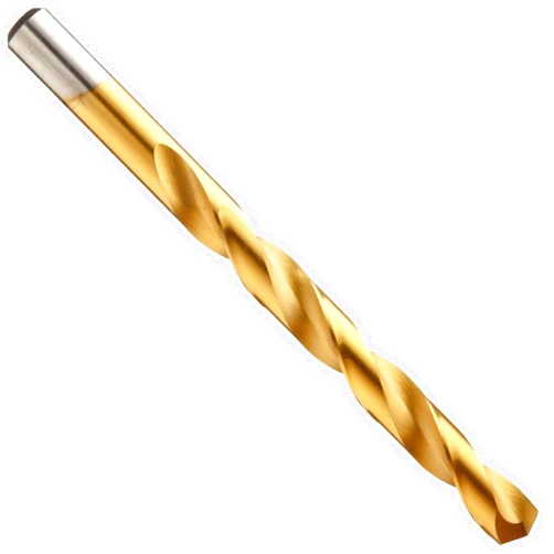 Chicago-Latrobe Chicago Latrobe 550ASP-TN Cobalt Steel Jobber Length Drill Bit, TiN Coated, Round Shank, 135 Degree Split Point, 1/8