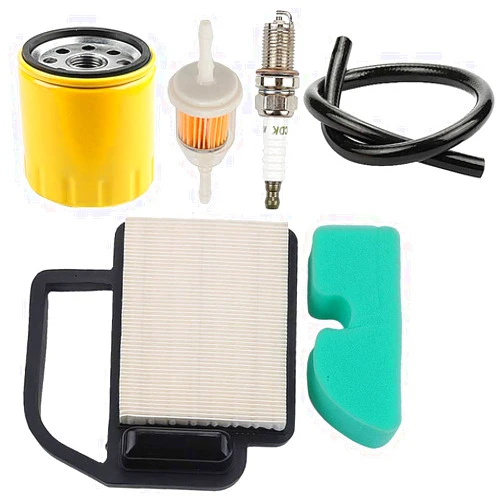 Powtol 20 083 02-S Air Filter+52 050 02-S Oil Filter fits Kohler Courage 15 16 17 18 19 20 21 22 HP YTH21K46 YTH20K46 Engines KH-20-083-02-S KH-20-883-02-S1