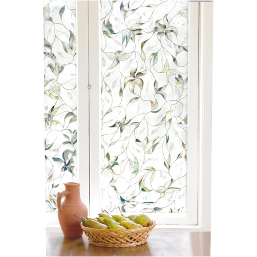 Artscape Flight | Window Privacy Film Textured Glass Pattern | Non-Adhesive & UV Protection | Easy to Apply & Removable | 24 x 36 inches | Made in USA
