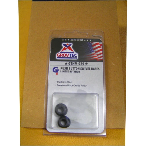 GrovTec Limited Rotation Push Button Bases
