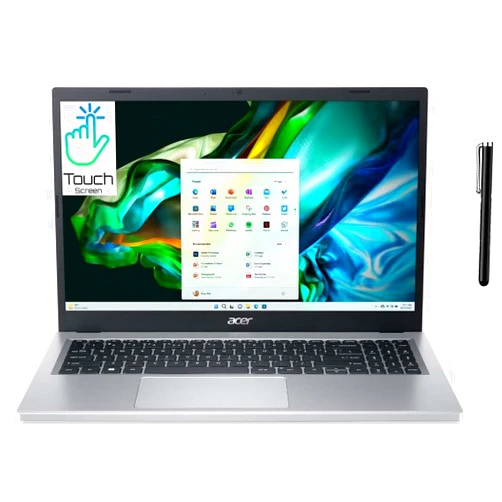 acer Aspire 3 Touch Slim Laptop in Silver Ryzen 5 4-Core up to 4.3GHz 16GB RAM 1TB SSD 15.6in FHD Web Cam WiFi HDMI W11 Pen (A315S - Renewed)