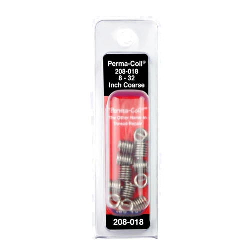Perma-Coil 208-018 Thread Insert Pack 8-32 12PC Helicoil 5521-2