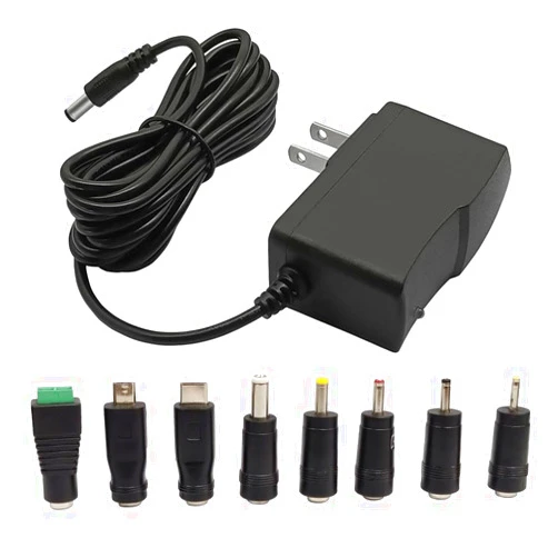 MTYTOT 5 Volt 2Amp Power Supply Adapter AC 100V-240V to DC 5V/2A 2000mA 1A 0.5A Replacement 10ft DC Extension Power Cord USB Type C for DC5v led Lights Security Camera Baby Monitor Scanner TV Box Raspberry