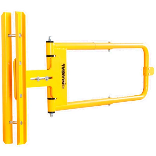Global Industrial Adjustable Spring-Loaded Safety Swing Gate, 24