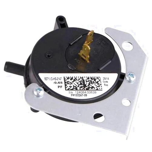 ClimaTek 80W57 - Lennox OEM Upgraded Replacement Furnace Air Pressure Switch -0.65