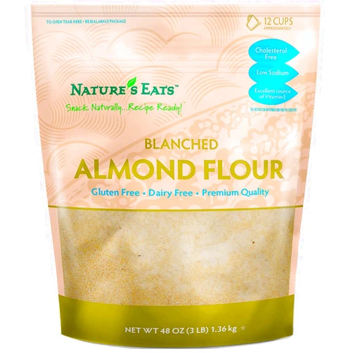 Nature's Eats Blanched Almond Flour, 48 Ounce (Packaging may vary)