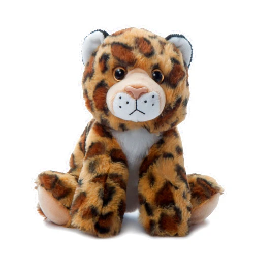 The Petting Zoo Jaguar Stuffed Animal, Gifts for Kids, Wild Onez Zoo Animals, Jaguar Plush Toy 9 inches