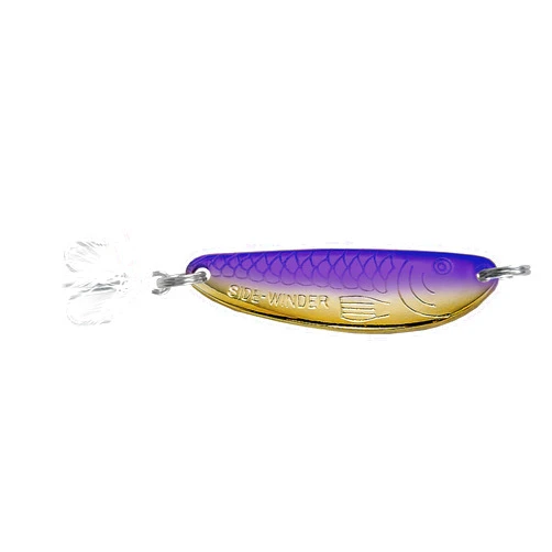 ACME Ice Winder Flutter Spoon Gold Purple 1/4 OZ