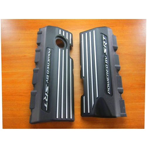 Mopar Dodge Charger Challenger Left & Right Side Engine Cover W/SRT Badge