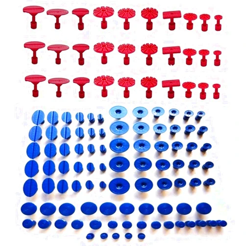 CYGOODS Dent Puller Tabs,120pcs Car Body Dent Removal Pulling Tabs,Paintless Repair Tool,Glue Tabs for Automobile Dent Repair Hail Damage Removal Tools