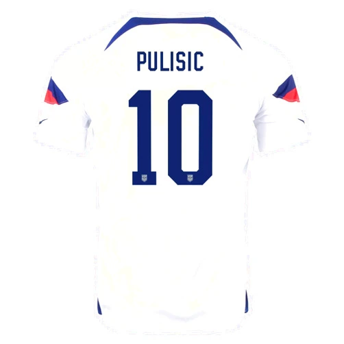 Nike 2022-2023 USA United States Home Football Soccer T-Shirt Jersey White