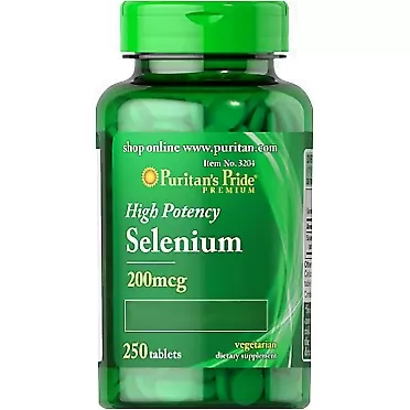Generic Selenio 200 Mcg para La Salud De La Tiroides, La Prostata Y El Corazon New YS