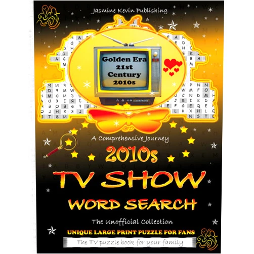 Jasmine Kevin Publishing,dfdfd 2010s TV SHOW WORD SEARCH: Unofficial Collection | Golden Era Television Journey | Large Print Puzzles for Adults, Seniors, Teens - Eye Strain Relief ... Two Thousand Tens Activity Book | Ideal Gift