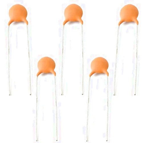 Fielect 20Pcs Ceramic Capacitor Kit 50V 3900PF Disc Capacitors for DIY Electronic Circuit, Color Random
