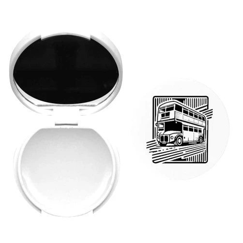 Azeeda 'London Bus' Lip Balm with Mirror (BM00031792)