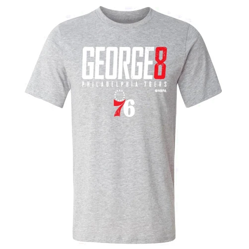 500 LEVEL Paul George Philadelphia 76ers Shirt - Paul George Philadelphia 76ers Elite