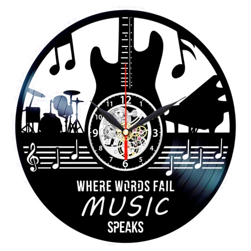 Queen Clocks Music Vinyl Clock - Record Art - Music Wall Decor - Guitar Lover Gifts