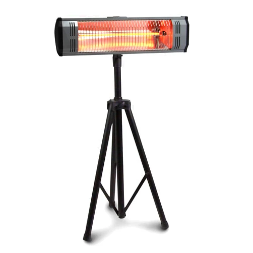 Heat Storm HS-1500-TT Infrared, 7 ft Cord, Tripod + Heater, Black