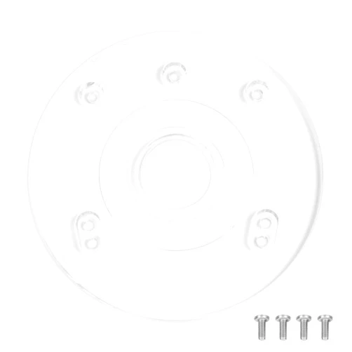 Alocs PR110 Palm Router Subbase, Router Base Plate with Screws for BOSCH RA Threaded Templet Guides, Router Guard Base Plate for Bosch GKF125CE, PR001, PR101, PR10E, PR20EVS, RA1051