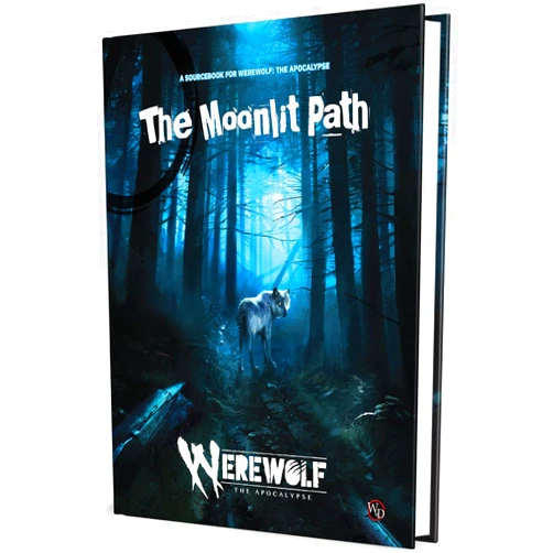Renegade Game Studios: Werewolf The Apocalypse - The Moonlit Path Sourcebook - Hardcover RPG Expansion Book, 5th Edition Roleplaying Game, Ages 18+
