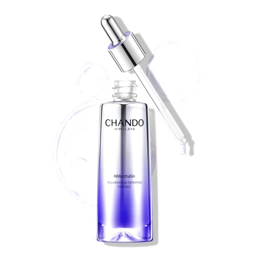 CHANDO HIMALAYA Advanced Repair Face Serum (35mL/1.18oz) - Anti Aging Hydrating Essence with Rose Extract & Hyaluronic Acid & Peptide for Renew Resurfacing, Visibly Hydrates & Plumps Skin