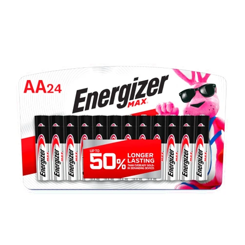Energizer AA Batteries, Max Double A Battery Alkaline, 24 Count