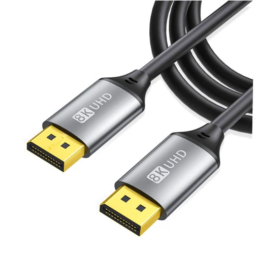 Aieloar 8K Display Port Cable 1.4,8K@60Hz 7680x4320 32.4Gbps Display Port to Display Port Cable, Backward Compatible with 4K@144Hz/2K@165Hz/1080P 240Hz for PC, Laptop, HDTV（2M/6FT）