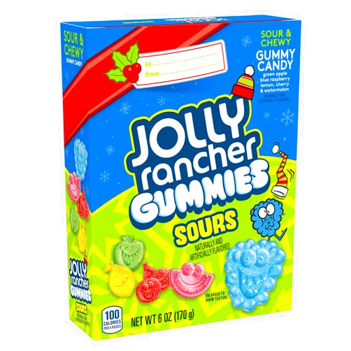 JOLLY RANCHER Gummies Sours Flavors Storybook, 6 oz.