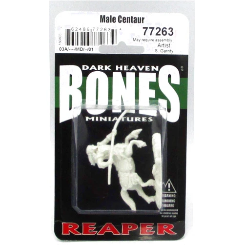 Reaper Bones Male Centaur with Spear