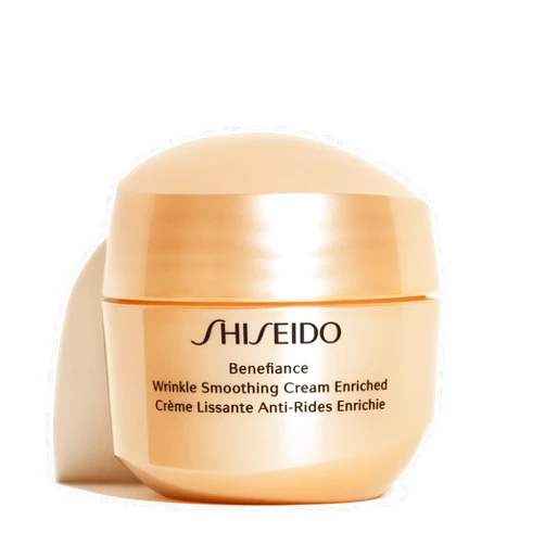 Shiseido Benefiance Wrinkle Smoothing Cream Enriched - Anti-Aging Moisturizer for Dry to Very Dry Skin - Visibly Corrects Wrinkles & Intensely Hydrates - Non-Comedogenic