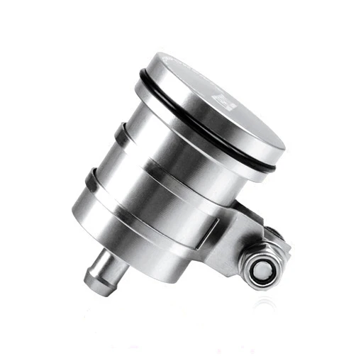 DOLOX Oil Cup Motorcycle Brake Fluid Reservoir Clutch Tank Oil Fluid Cup for H CBF1000 CBF 1000 2006-2014 2013 2007 2008 2009 2010 2011(Silver)
