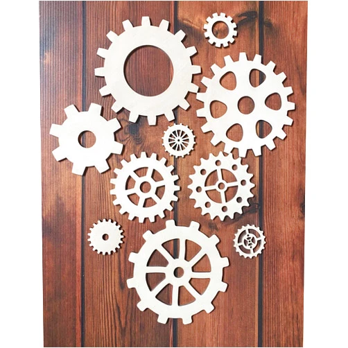 Handmade Wooden Gear Set up to 5.9